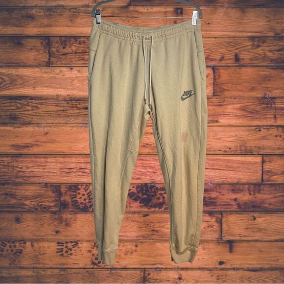 5 for $25🔥Nike Beige Jogger Sweatpants Large - Picture 1 of 13